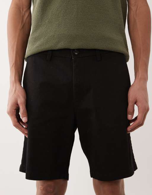 Pantalones cortos chinos negros de corte estándar de Jack & Jones, 5 de 5