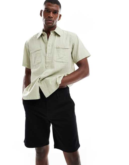 Pantalones cortos chinos negros de JJ Rebel, 4 de 5