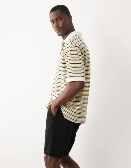 Pantalones cortos chinos negros entallados de ASOS DESIGN, 3 de 5