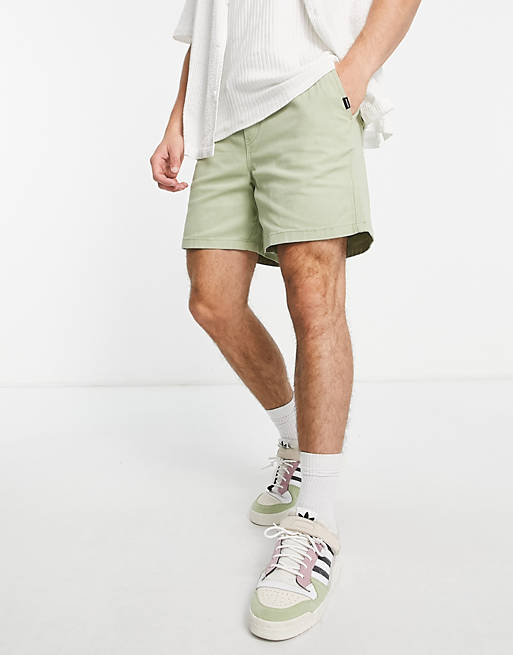 Hombre Other | Pantalones cortos chinos verde pastel con cordón ajustable de Jack & Jones Intelligence - MF76088