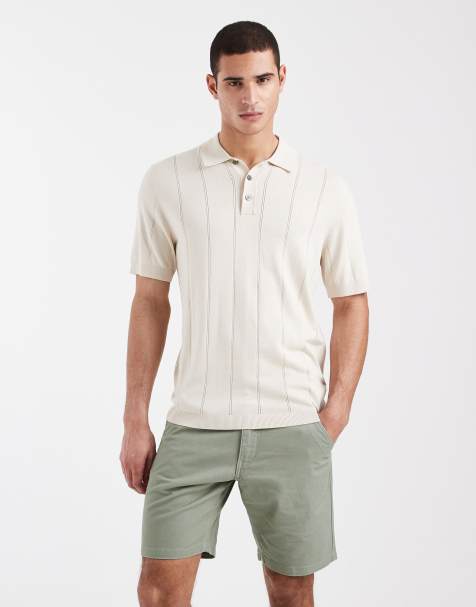 Pantalones cortos chinos verde salvia de Brave Soul - view 1