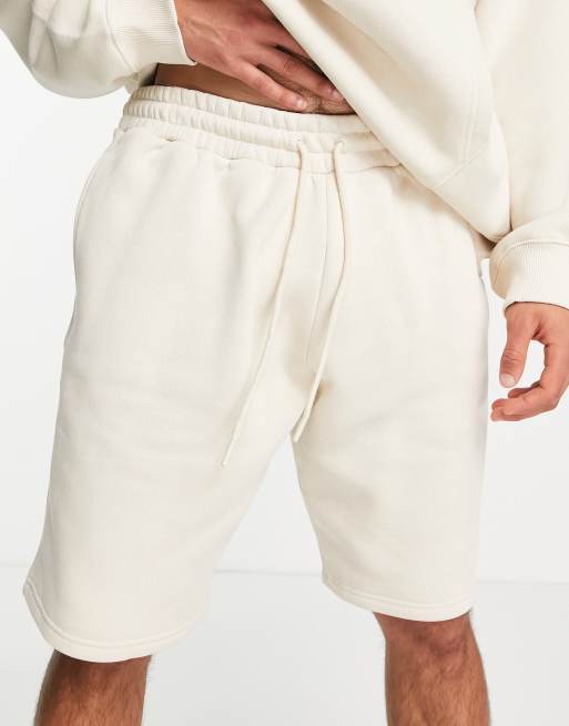 Pantalones cortos color piedra ultragrandes de Topman (parte de un conjunto)