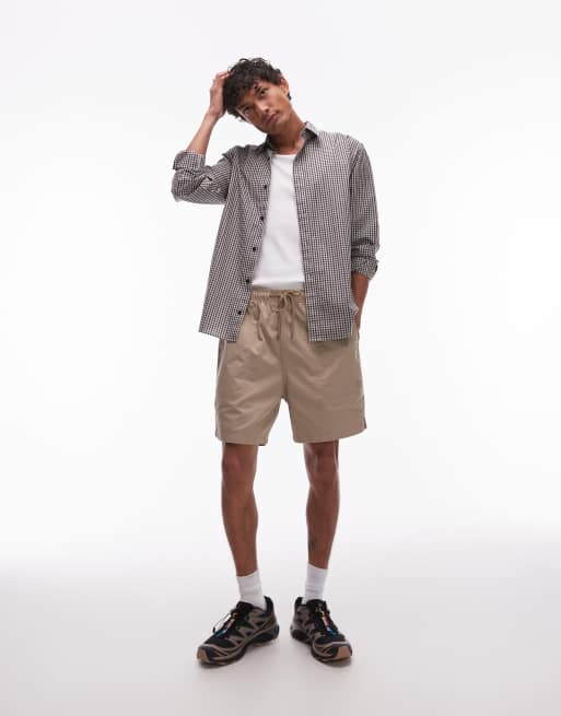 Pantalones cortos color tostado claro de algodón Rapids de Dickies