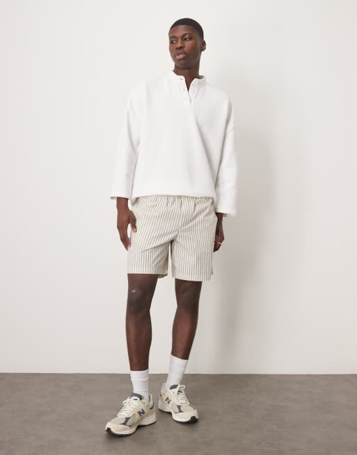 Pantalones cortos color tostado sin cierres de Calvin Klein Jeans