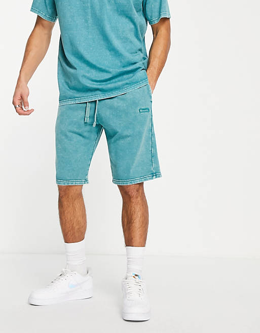 Hombre Other | Pantalones cortos con lavado azul de Champion - HB83173