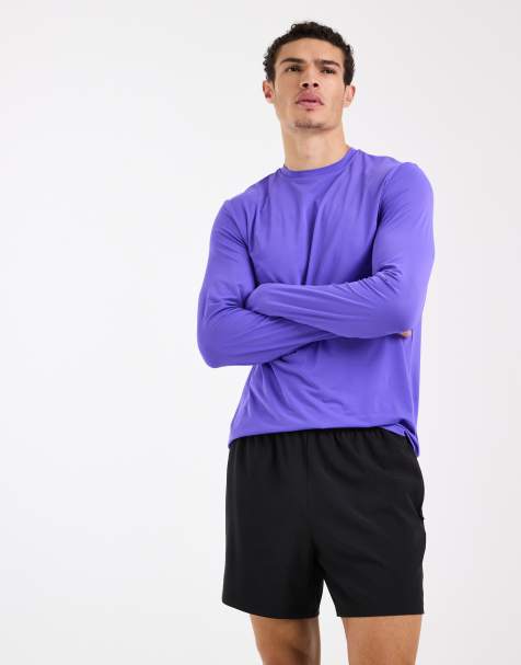 Pantalones cortos de 13 cm negros deportivos con bolsillos con cremallera de tejido rizado de 4505 - view 1