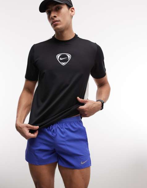 Pantalones cortos de 5" azules con forro Stride Dri-FIT de Nike Running - view 1