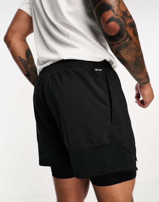 Pantalones cortos de 5 con diseño 2 en 1 Accelerate Pacer de New Balance