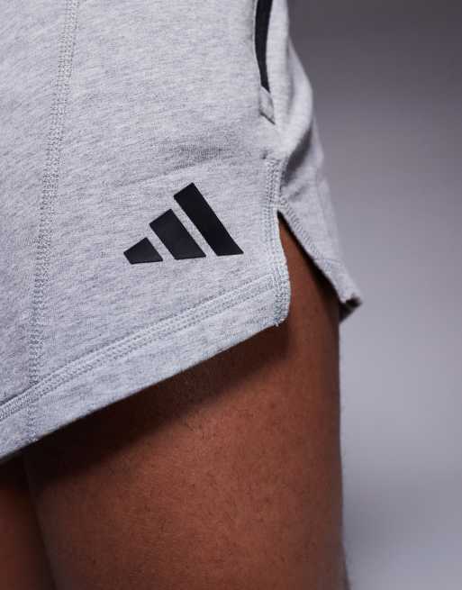 Pantalones cortos de 5" gris jaspeado D4T de adidas Training, 2 de 5