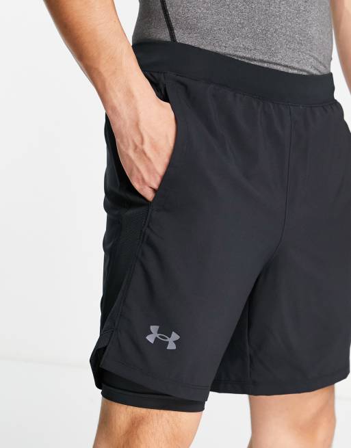 Pantalón corto 2 en 1 UA Iso-Chill Run para hombre