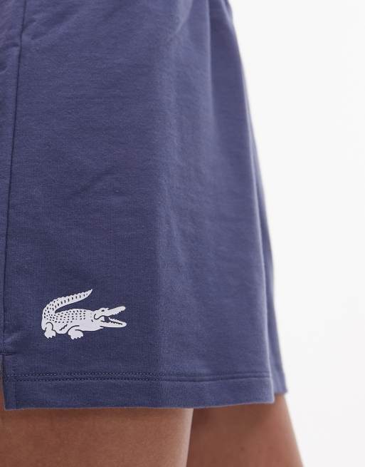 Pantalones cortos de estar por casa azul marino de Lacoste, 4 de 5