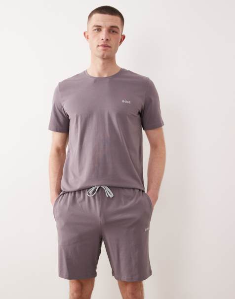 Pantalones cortos de estar por casa color lavanda Mix & Match de Boss Bodywear - view 1