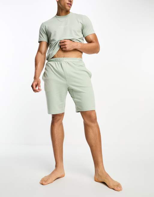 Conjunto Pijama Corto Pijama Calvin Klein Hombre Chile Algodón