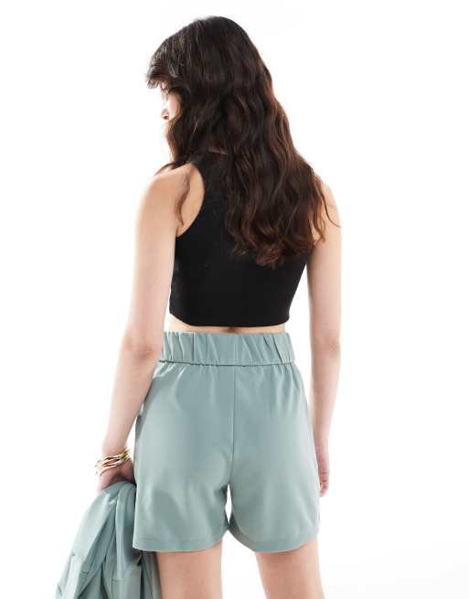 Pantalones cortos de sastre color cerceta de JDY (parte de un conjunto), 5 de 5