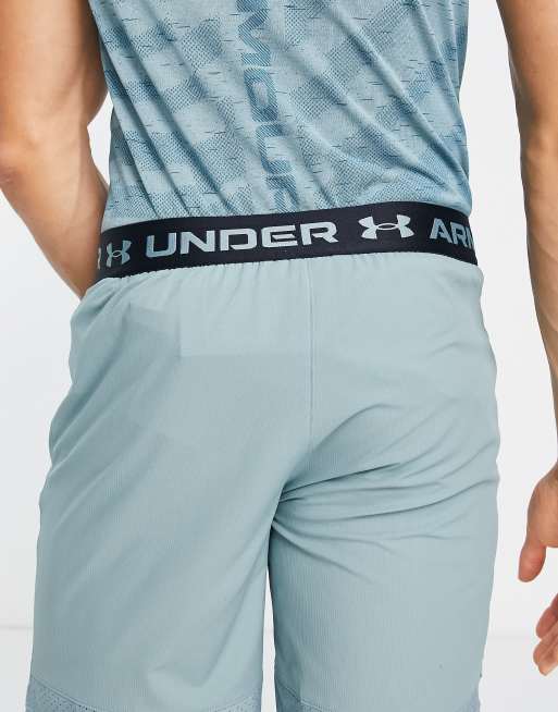 Sociología Raramente Decorar Pantalones cortos de tela en azul vanish de Under Armour Training | ASOS