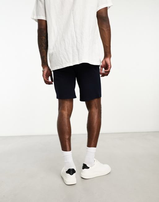  Pantalones cortos de vestir azul marino de punto de Only & Sons, 4 de 4