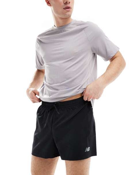 Pantalones cortos deportivos de 3" negros de New Balance - view 1