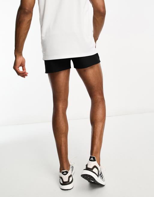 Pantalones cortos deportivos de 8 cm negros de tejido de secado rápido Icon de 4505 , 2 de 4