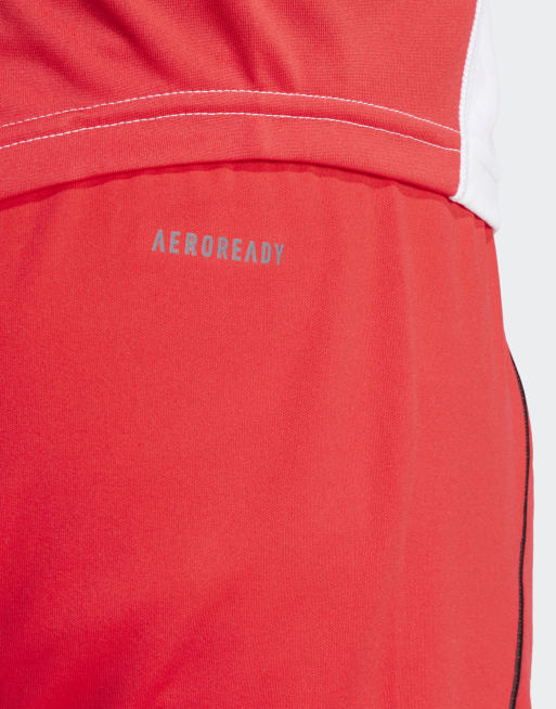 Pantalones cortos deportivos rojo rubí Tiro 25 Pro de adidas Performance, 2 de 5