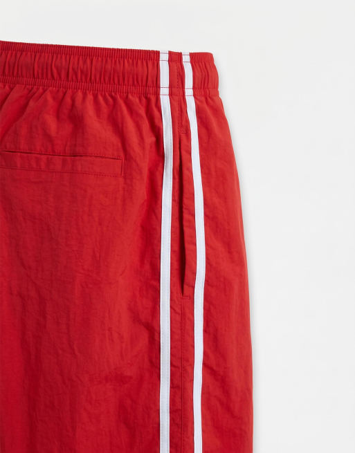 Pantalones cortos deportivos rojos de nailon de Jack & Jones, 9 de 9