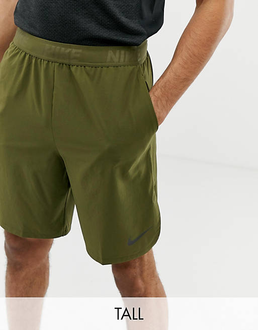 Confesión Entretenimiento Segundo grado Pantalones cortos en caqui 886371-395 Vent Max 2.0 de Nike Training TALL |  ASOS