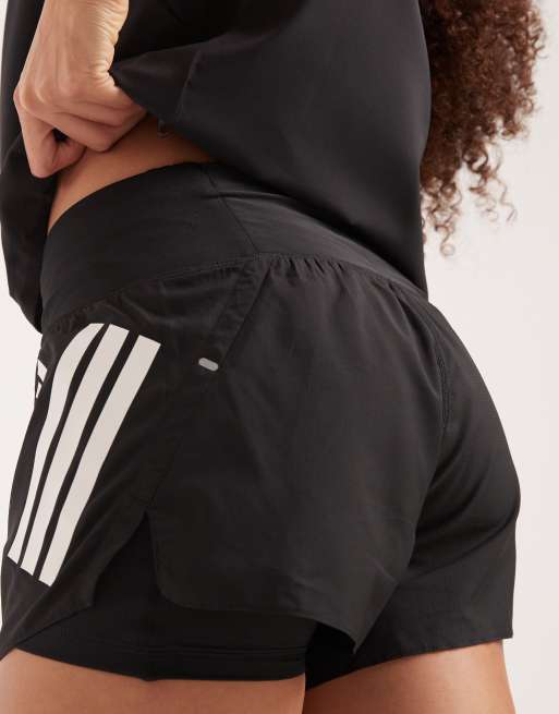 Pantalones cortos en negro 2 en 1 Adi365 formotion de adidas performance, 2 de 5