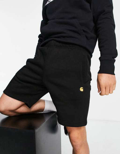 Pantalones cortos en negro Chase de Carhartt WIP