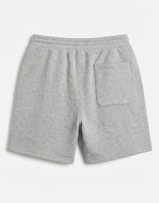 Pantalones cortos gris jaspeado básicos extragrandes de punto liso Essentials de ASOS DESIGN, 7 de 7