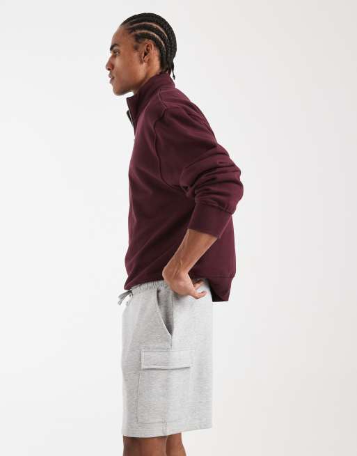 Pantalones cortos gris jaspeado cargo de New Look, 3 de 5