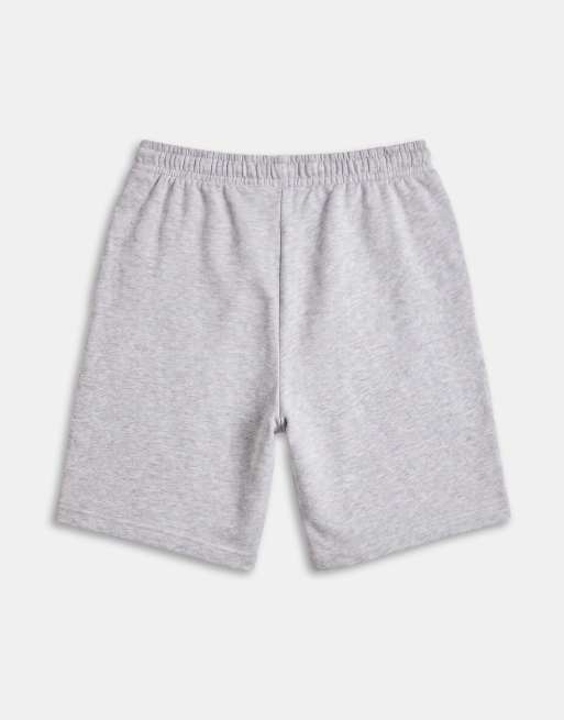 Pantalones cortos gris jaspeado de tejido de sudadera de New Look, 7 de 9