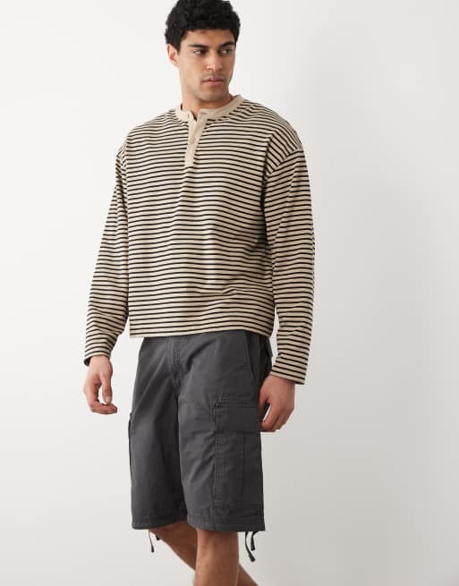 Pantalones cortos gris oscuro cargo de Jack & Jones, 2 de 5