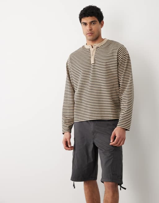 Pantalones cortos gris oscuro cargo de Jack & Jones, 3 de 5