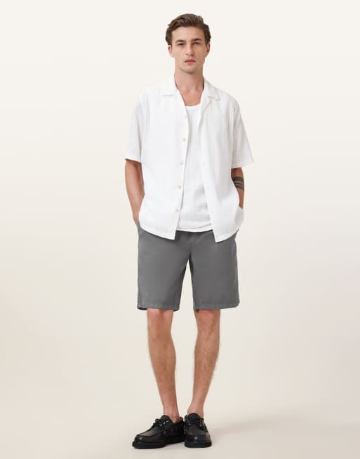 Pantalones cortos gris pilar Hanbury de AllSaints