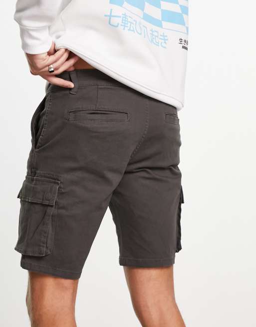 Pantalones cortos grises cargo de Only & Sons, 2 de 4
