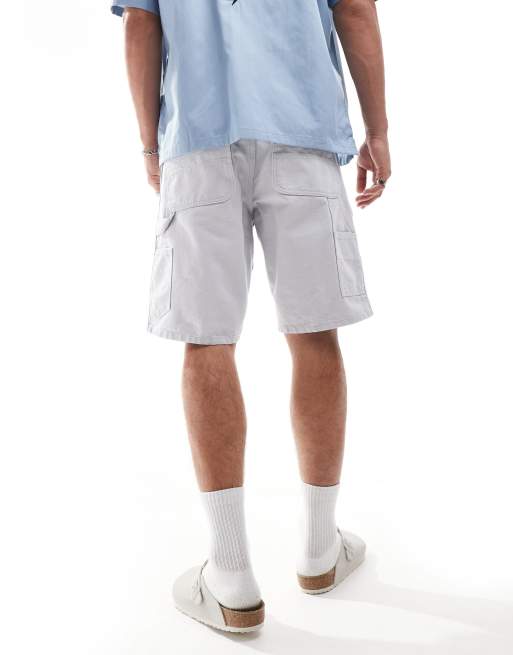 Pantalones cortos grises de estilo carpintero Single Knee de Carhartt WIP, 3 de 5