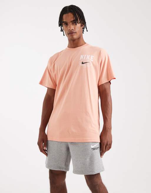 Pantalones cortos grises de felpa Line Art de Nike, 2 de 5