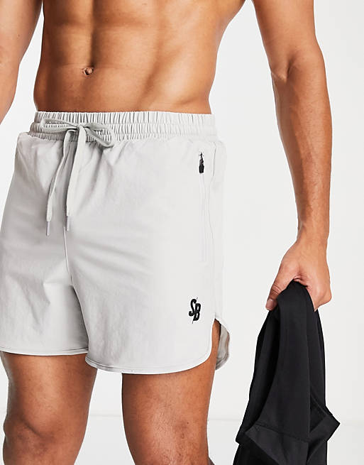 Hombre Other | Pantalones cortos grises de poliamida reciclada de South Beach - XP35003