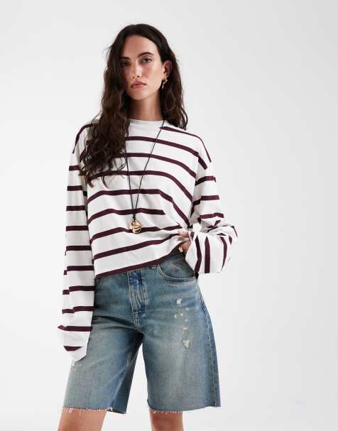 Pantalones cortos holgados con lavado azul medio estilo bermudas Mia de Tommy Jeans - view 1