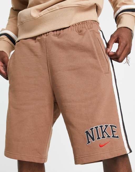 Pantalon nike marron hot sale