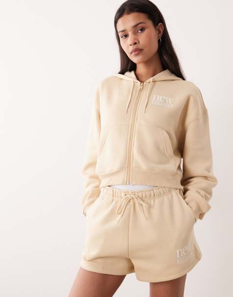 Pantalones cortos marrones de felpa Reimagined de New Balance - view 1