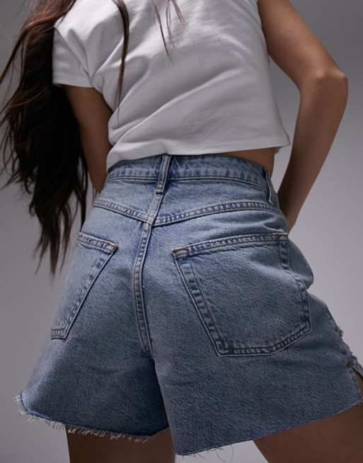 Pantalon acampanado corto on sale