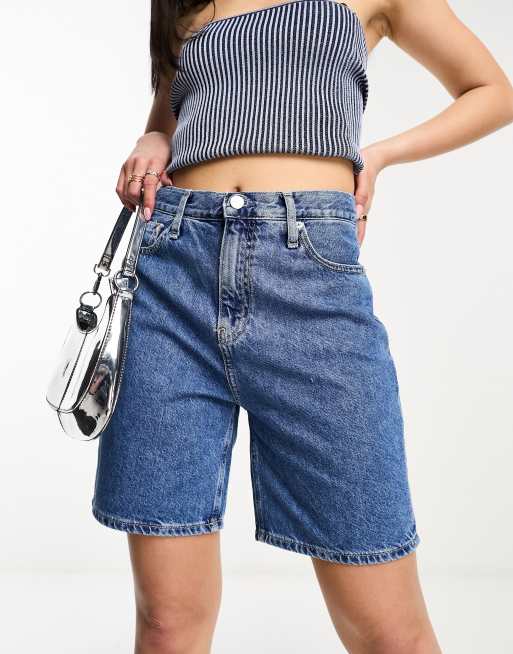 Mom jeans cortos hot sale