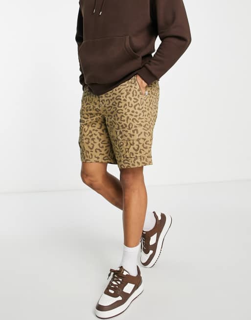 Pantalones cortos multicolores con estampado de leopardo Patrol de Element