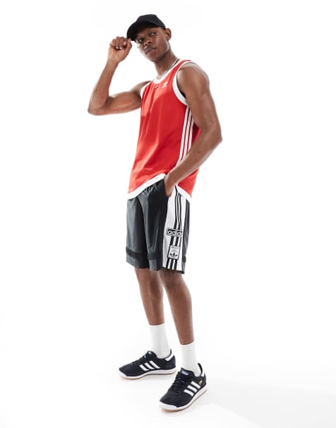 Pantalones cortos negros adibreak de adidas Originals - view 1