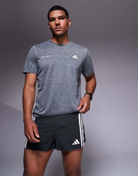 Pantalones cortos negros Adizero Split de adidas Running - view 1