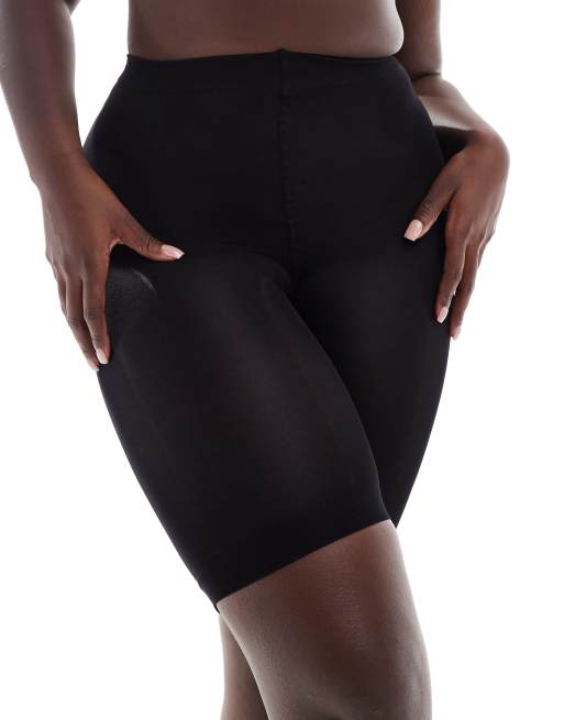 Pantalones cortos negros antirrozaduras de Yours