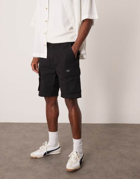 Pantalones cortos negros cargo de Calvin Klein Jeans - view 1