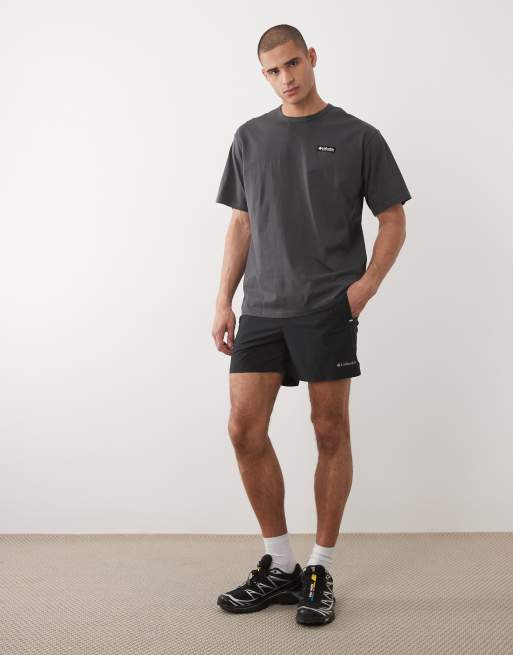 Pantalones cortos negros con forro Stealth Spring de Columbia, 2 de 5