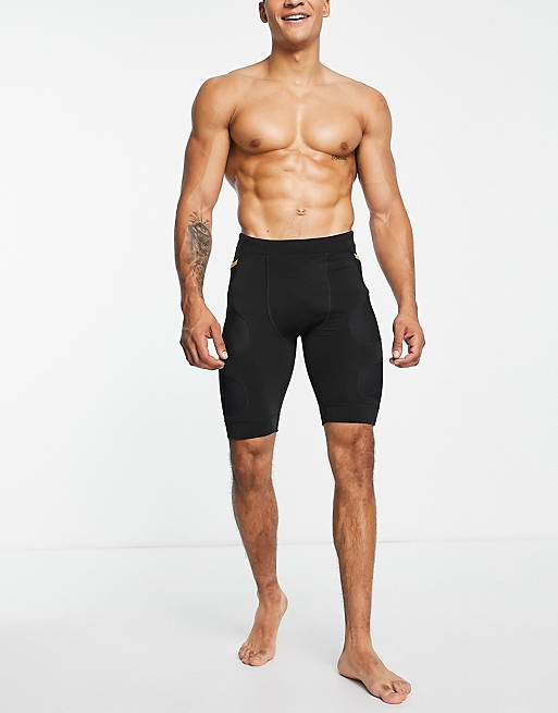 Pantalones cortos negros compresión Bolongaro Trevor Sport | ASOS