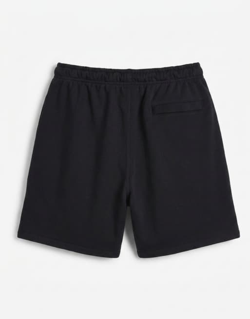 Pantalones cortos negros de felpa rizada de Nike Club, 7 de 7